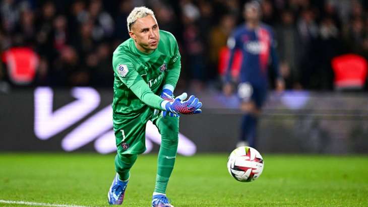 Keylos Navas (PSG), à la relance